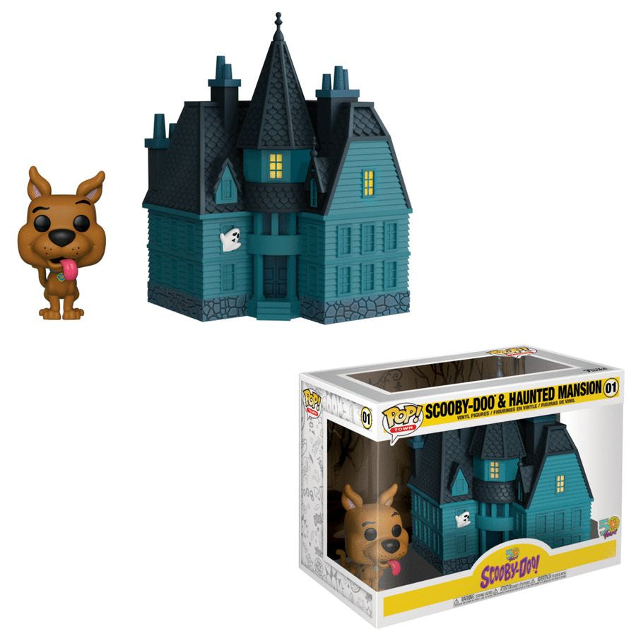 Scooby Doo - Scooby-Doo & Haunted Mansion Collectable Pop! Town