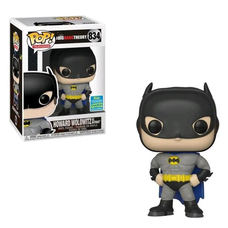 Big Bang Theory - Howard Wolowitz As Batman 2019 SDCC Collectable Pop! Vinyl #834