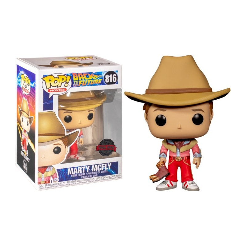 Back To the Future - Marty McFly Cowboy Collectable Pop! Vinyl #816