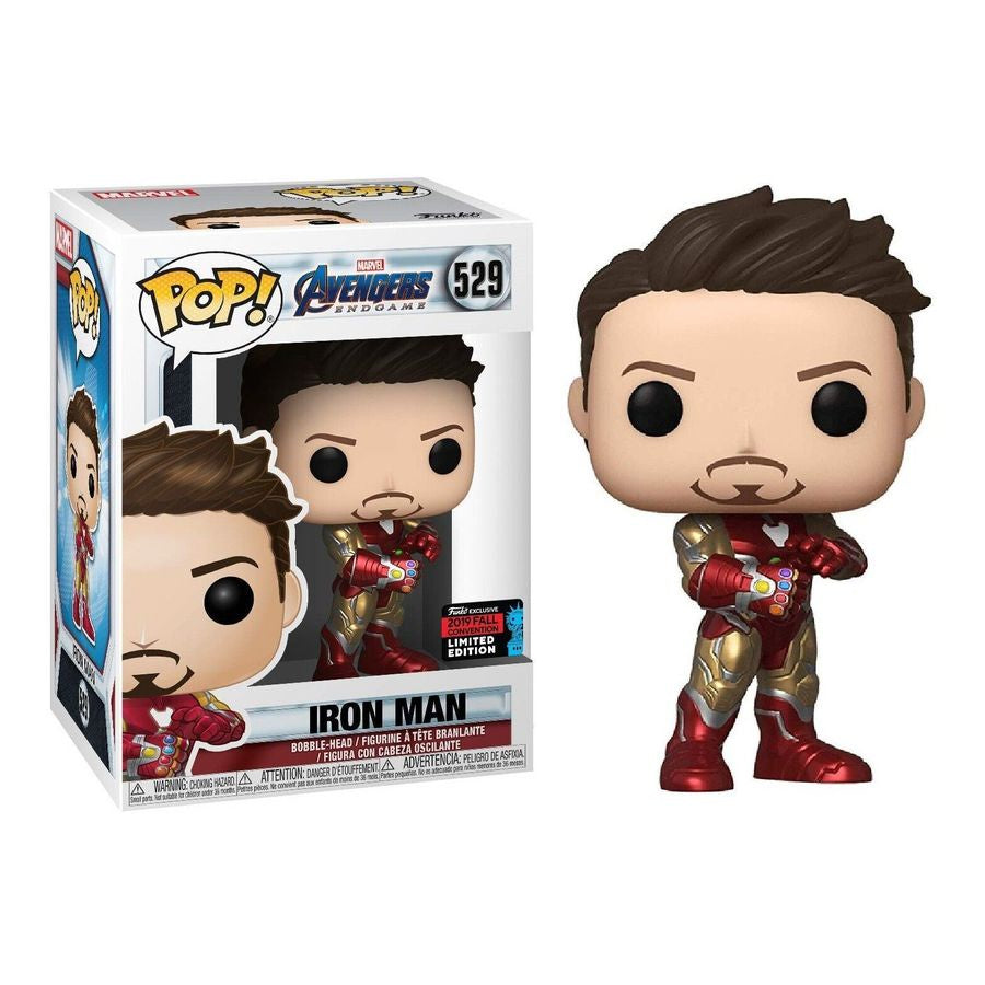 Avengers 4: Endgame - Iron Man With Infinity Gauntlet 2019 NYCC Collectable Pop! Vinyl #529