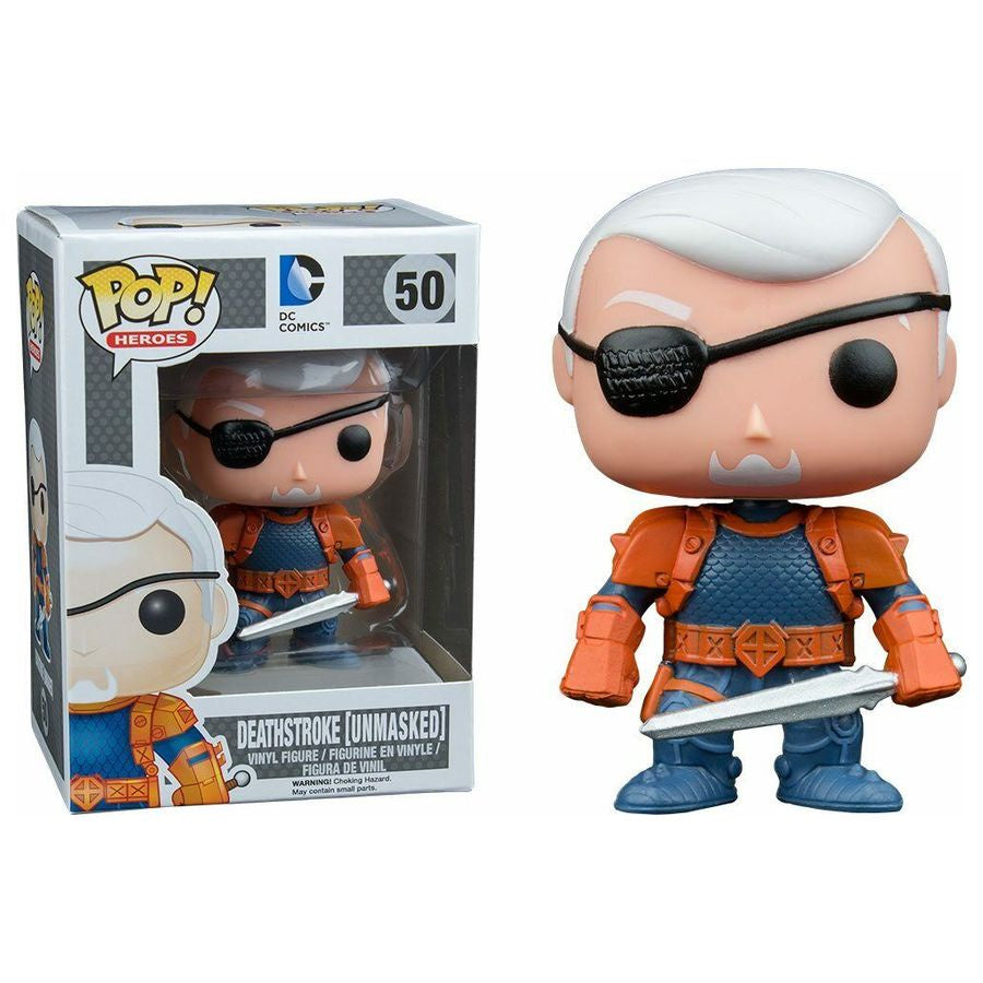 Arrow - Deathstroke Unmasked Collectable Pop! Vinyl #50