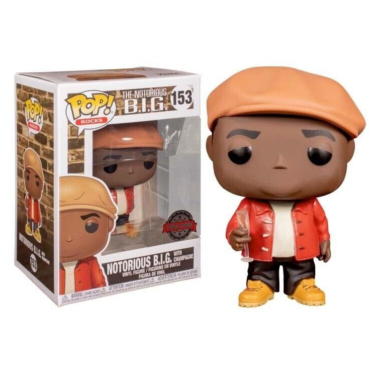 Notorious B.I.G. - Notorious B.I.G. Big Poppa With Champagne Pop! Vinyl #153