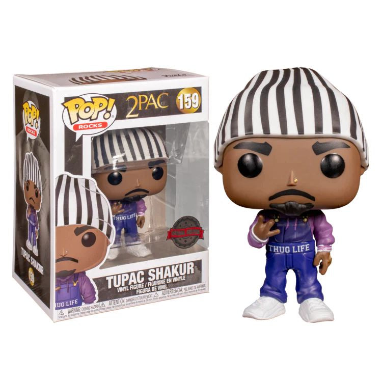 2PAC - Tupac Shakur (Thug Life Overalls) US Exclusive Pop! Vinyl #159