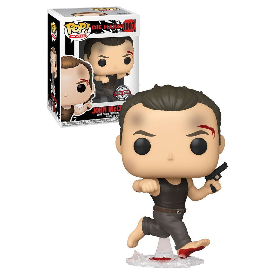Die Hard - John McClane (Battle Damaged/Dark Tank) Collectable Pop! Vinyl #1007