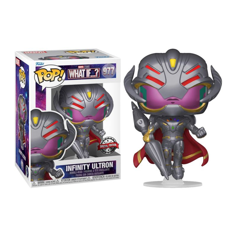 What If - Infinity Ultron With Weapon US Exclusive Pop! Vinyl #977