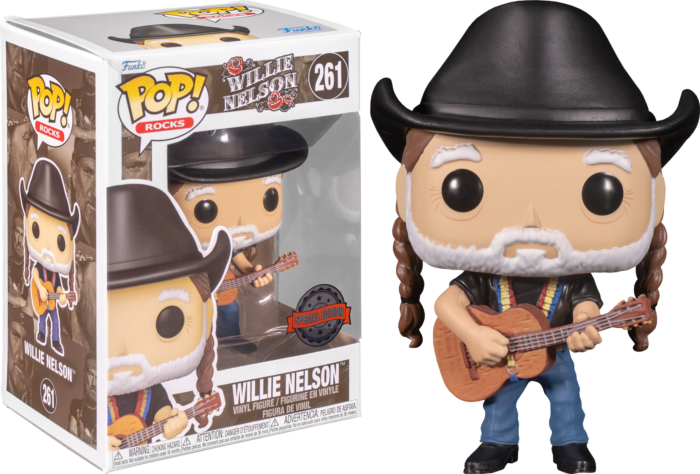 Willie Nelson - Willie Nelson with Cowboy Hat US Exclusive Pop! Vinyl