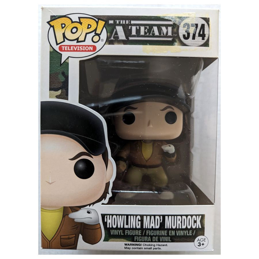 A-Team - 'Howling Mad' Murdock Collectable Pop! Vinyl #374 (Used)