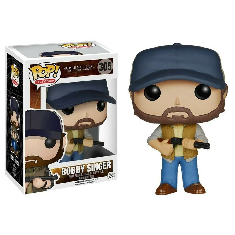 Supernatural - Bobby Singer Collectable Pop! Vinyl (Used)