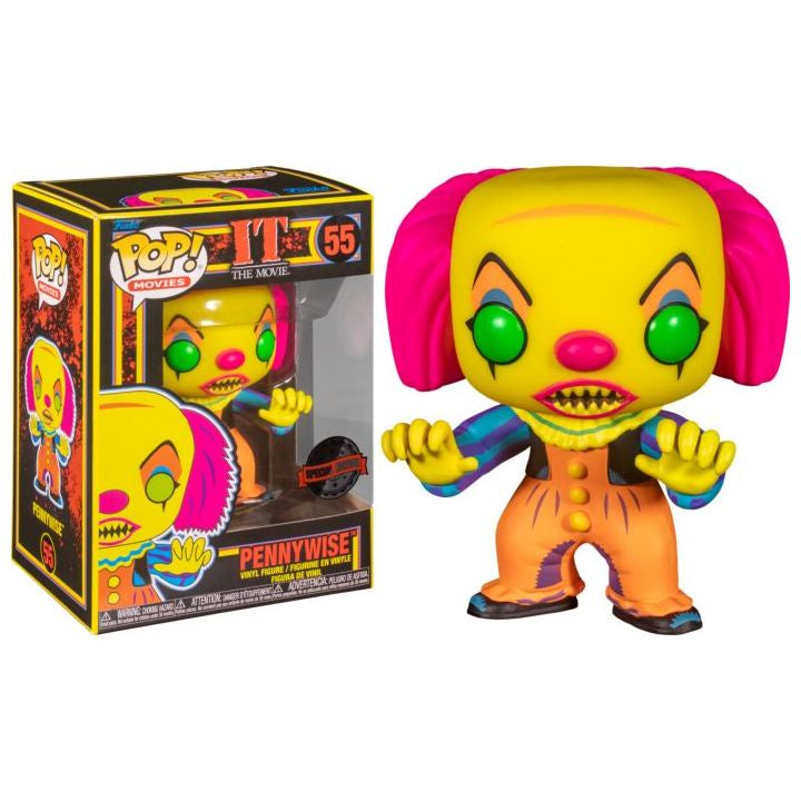 It (1990) - Pennywise Blacklight US Exclusive Pop! Vinyl