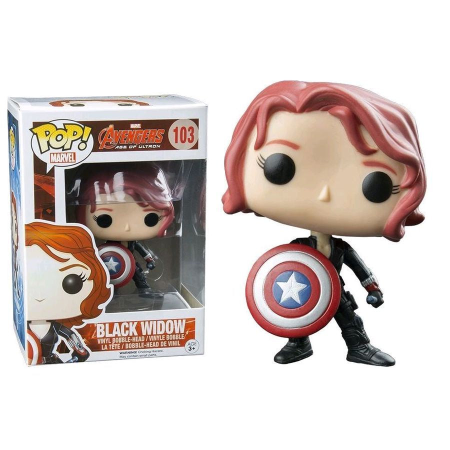 Avengers 2: Age Of Ultron - Black Widow With Shield Collectable Pop! Vinyl #103
