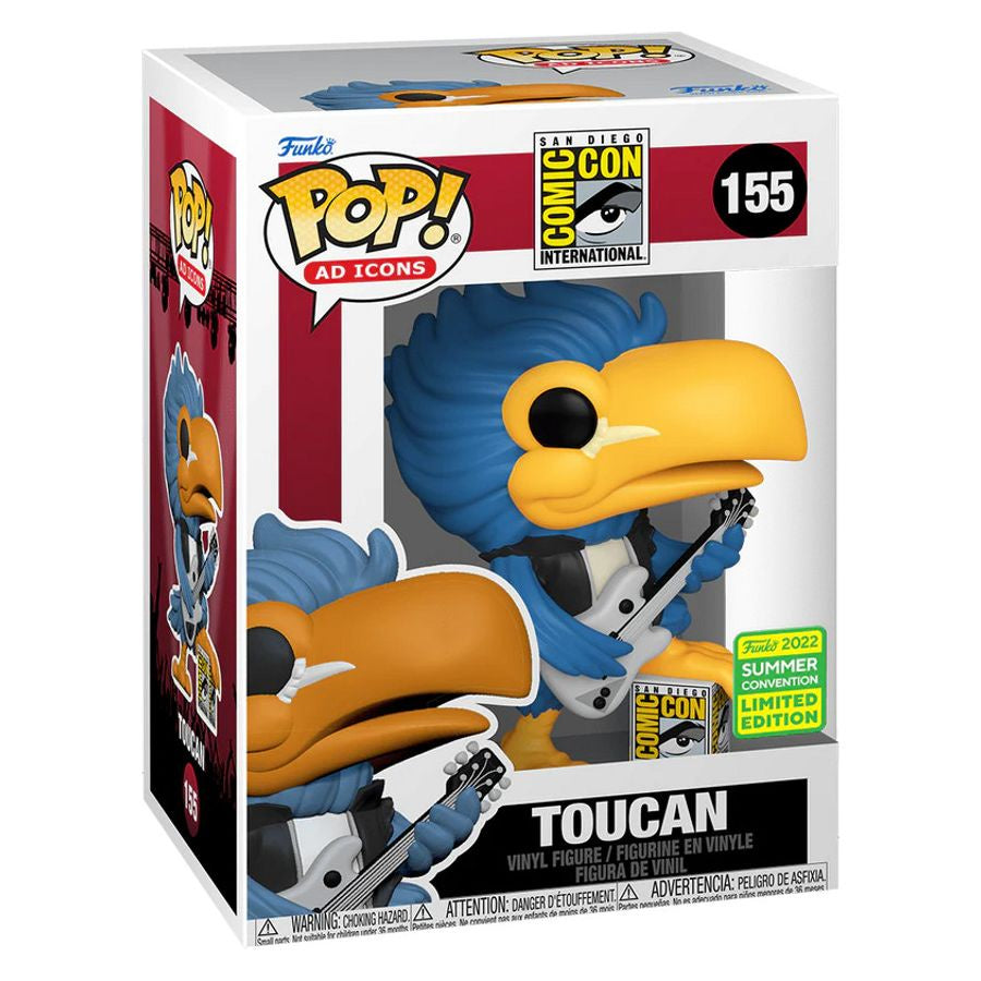 Toucan - Toucan (Rocker With Guitar) 2022 SDCC Collectable Pop! Vinyl