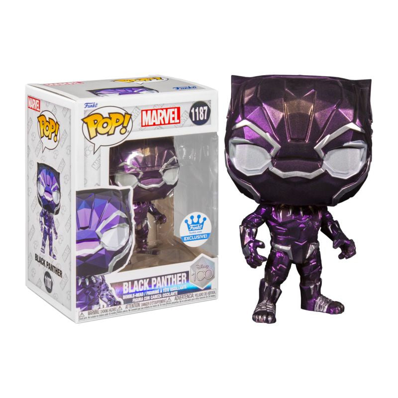 Black Panther - Black Panther (Facet) Disney 100 Years Collectable Pop! Vinyl #1187