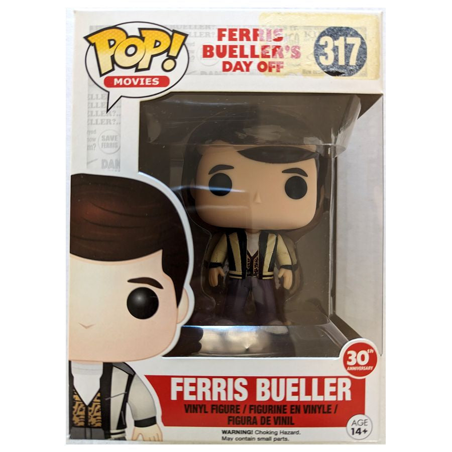 Ferris Bueller's Day Off - Ferris Bueller 30th Anniversary Collectable Pop! Vinyl #317 (Used)