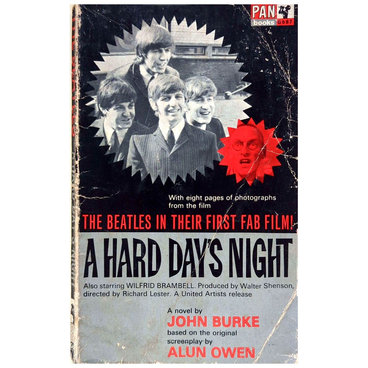 John Burke - Hard Day's Night Paperback Book Australian Ed (1964)