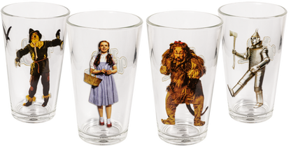 Wizard of Oz - Character Set of 4 Tumbler Set
