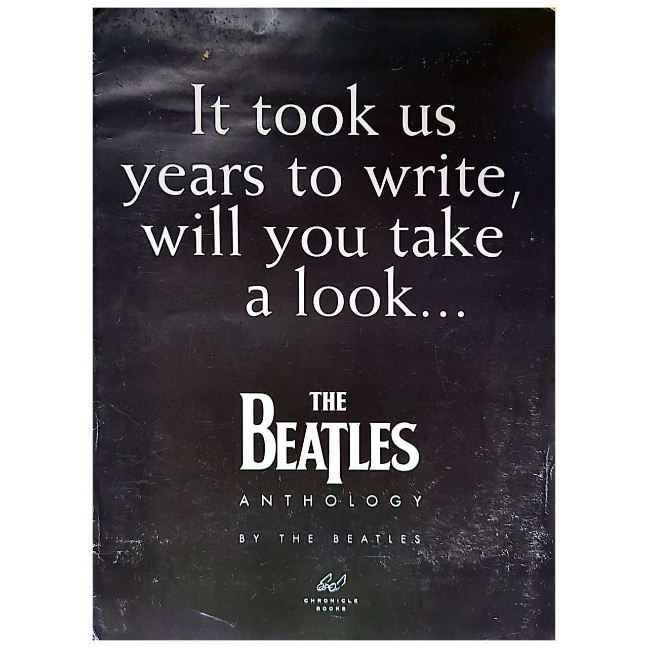 Beatles - Anthology Promo Poster/Foldout Booklet (2000)
