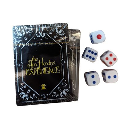 Jimi Hendrix - Twin Pack Playing Cards with dice