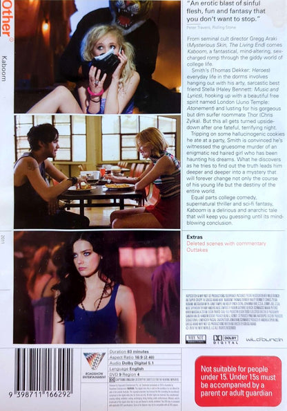 Gregg Araki - Kaboom (2010) DVD (Used)