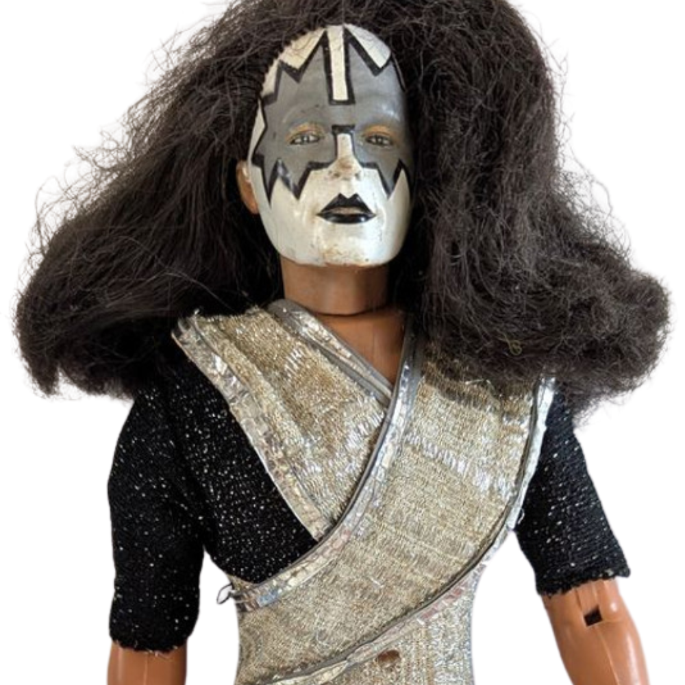 Kiss - Original 1977 Mego Corp 12" Ace Frehley Doll