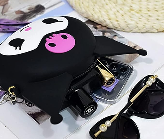 Hello Kitty - Kuromi Head Shape Shoulder Bag