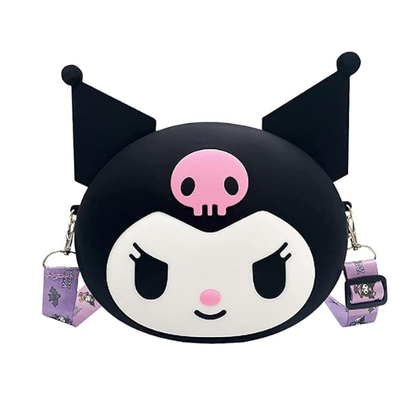 Hello Kitty - Kuromi Head Shape Shoulder Bag