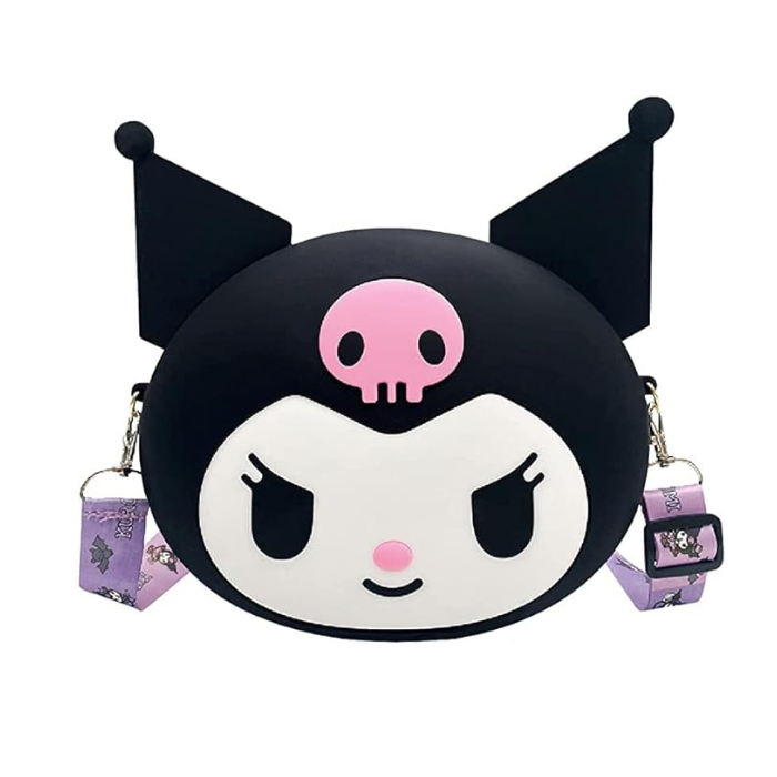 Hello Kitty - Kuromi Head Shape Shoulder Bag