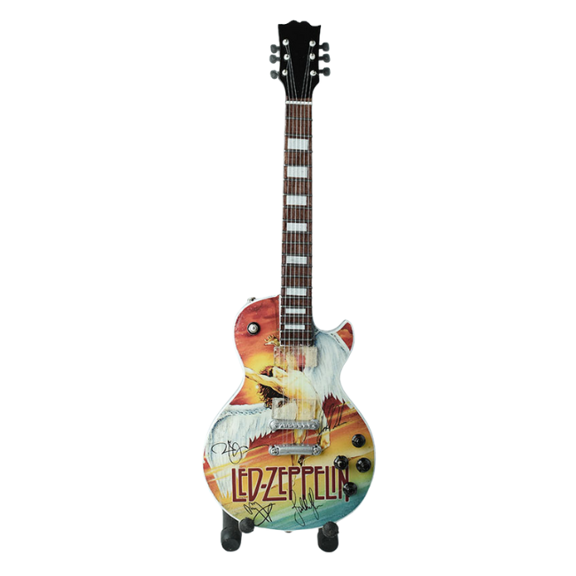 Led Zeppelin - Led Zeppelin Swan Song Miniature Guitar