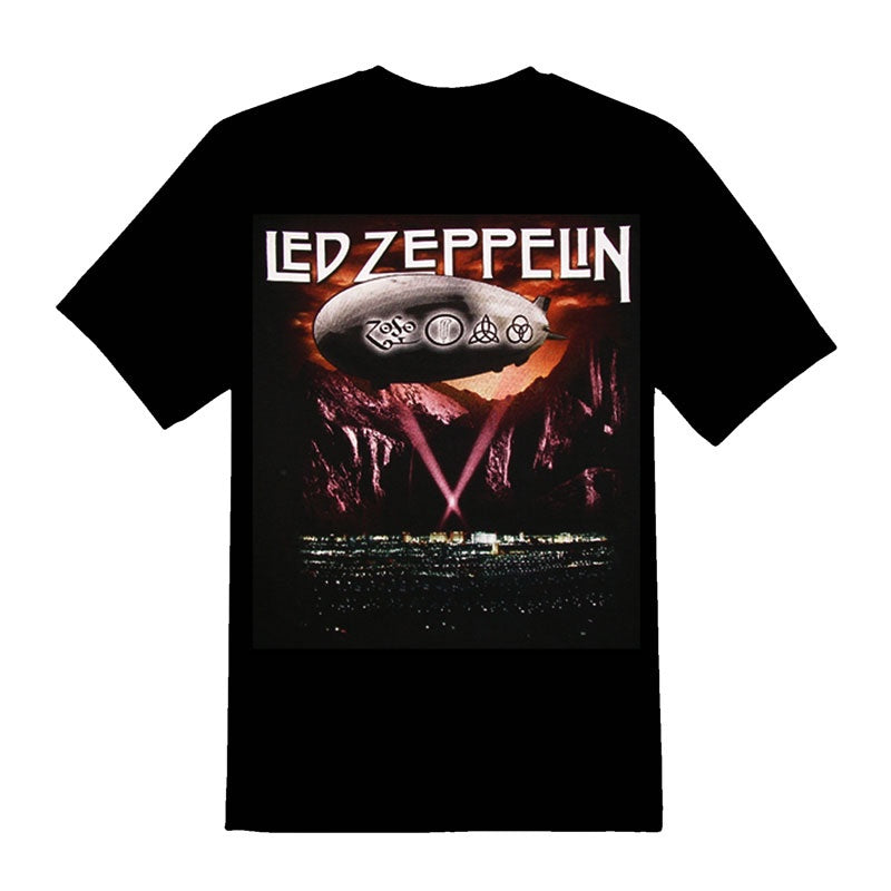 Led Zeppelin - Zeppelin With Symbols Unisex T-Shirt