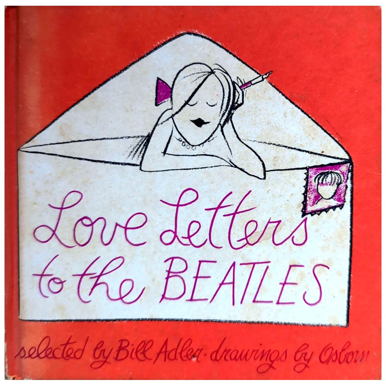 Bill Adler - Love Letters To The Beatles Hardcover Book (1964)