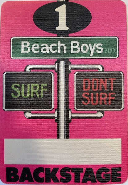 Beach Boys -  Backstage Pass TRAFFIC LIGHTS PINK