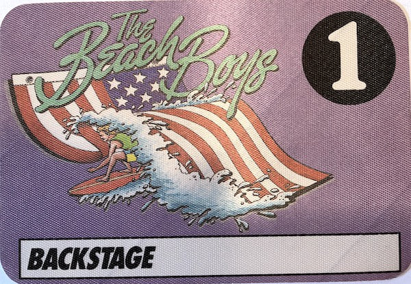 Beach Boys - Backstage Pass SURFER PURPLE