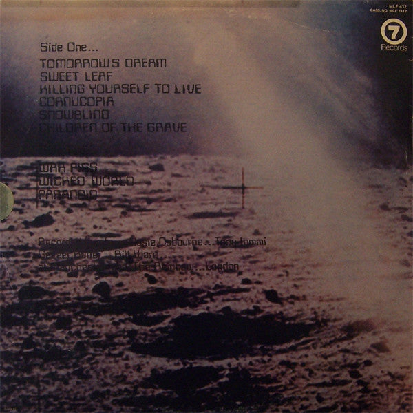 Black Sabbath – Live At Last Vinyl LP (Used)