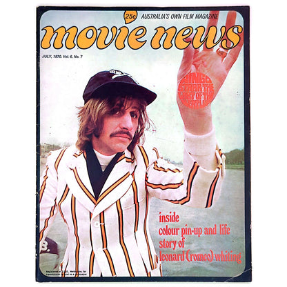 Ringo Starr - Movie News Jul 1970 Vol 6 No 7 Magazine
