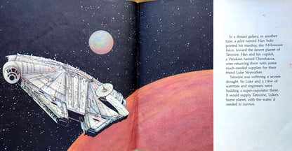 Star Wars - The Mystery Of The Rebellious Robot Softcover Book (1979)