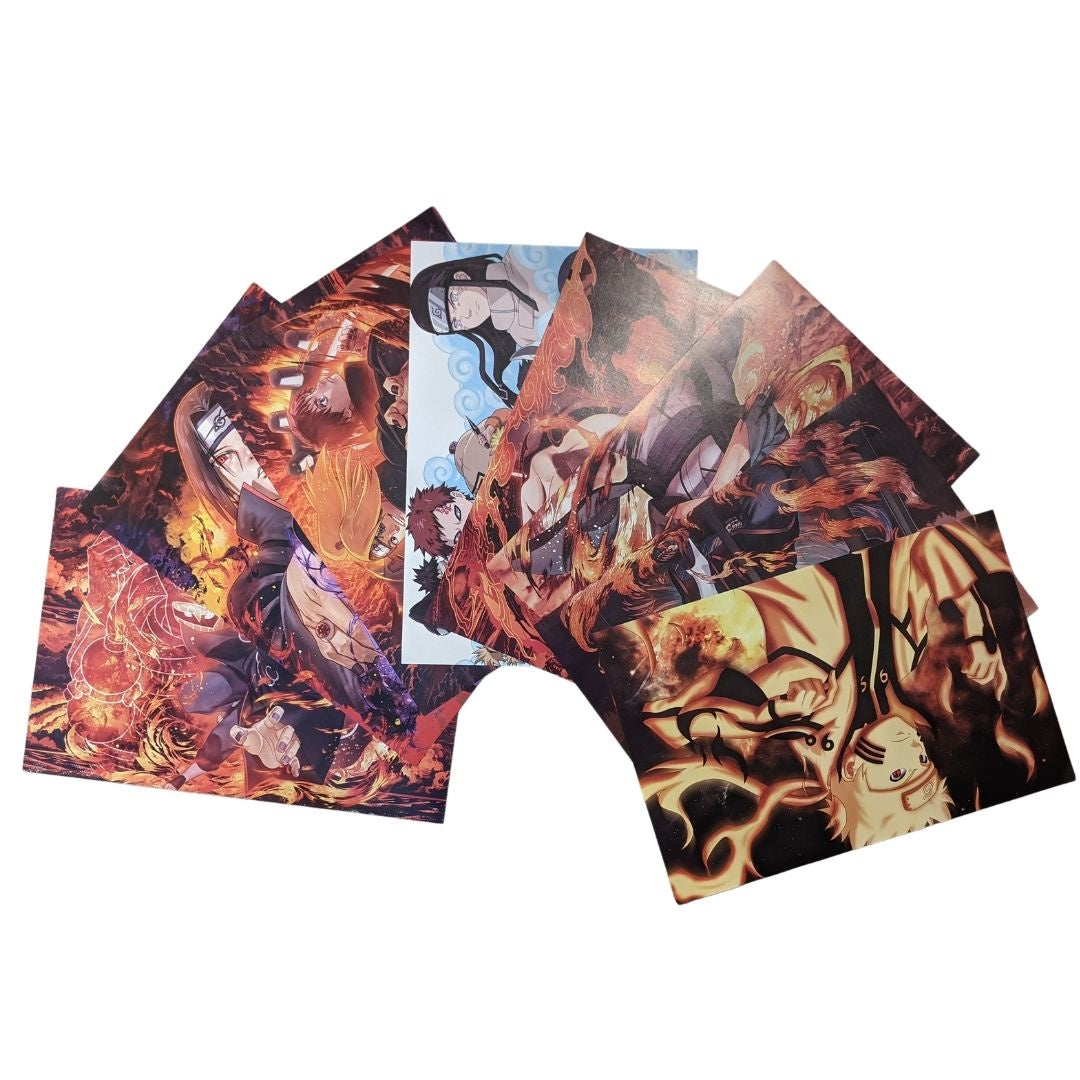 Naruto - 8 Poster Set -Various Designs