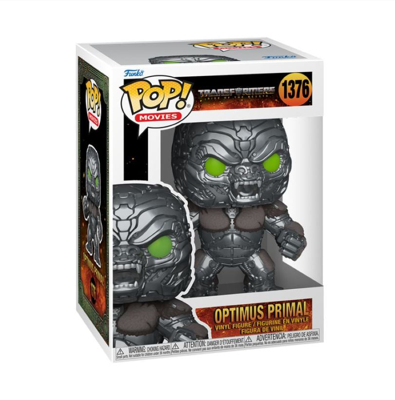 Transformers: Rise of the Beasts - Optimus Primal Pop! Vinyl #1376