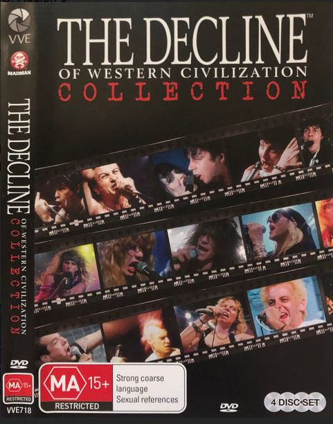 Various Punk - The Decline Of Western Civilization Collection - 4DVD Set (Used)