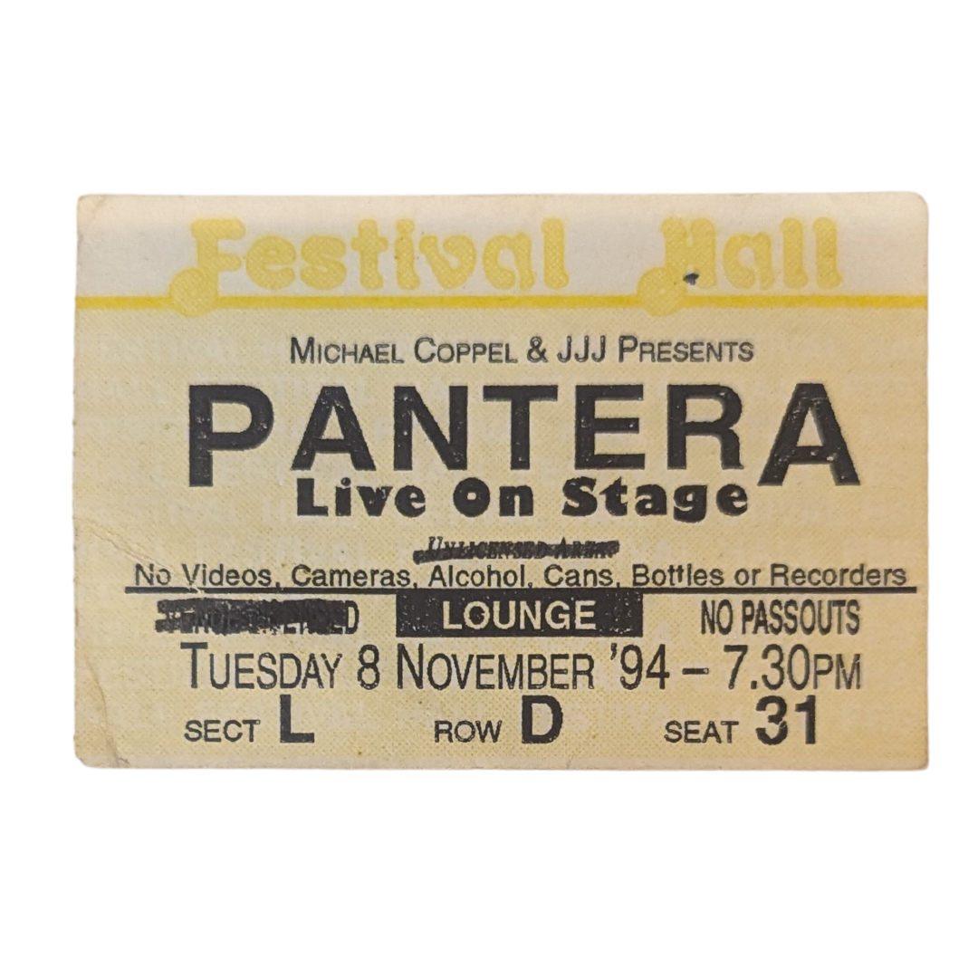 Pantera - Far Beyond Touring The World Tour 1994
