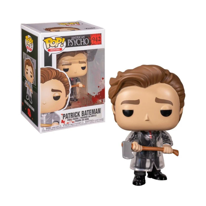 American Psycho - Patrick Bateman with Axe Collectable Pop! Vinyl #942