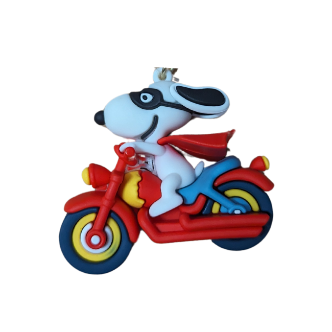 Peanuts - Assorted Characters 3D Rubber Keyring