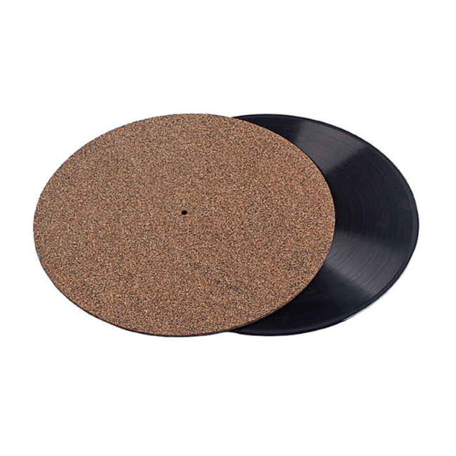 Turntable Mat - Cork and Rubber Platter Slipmat