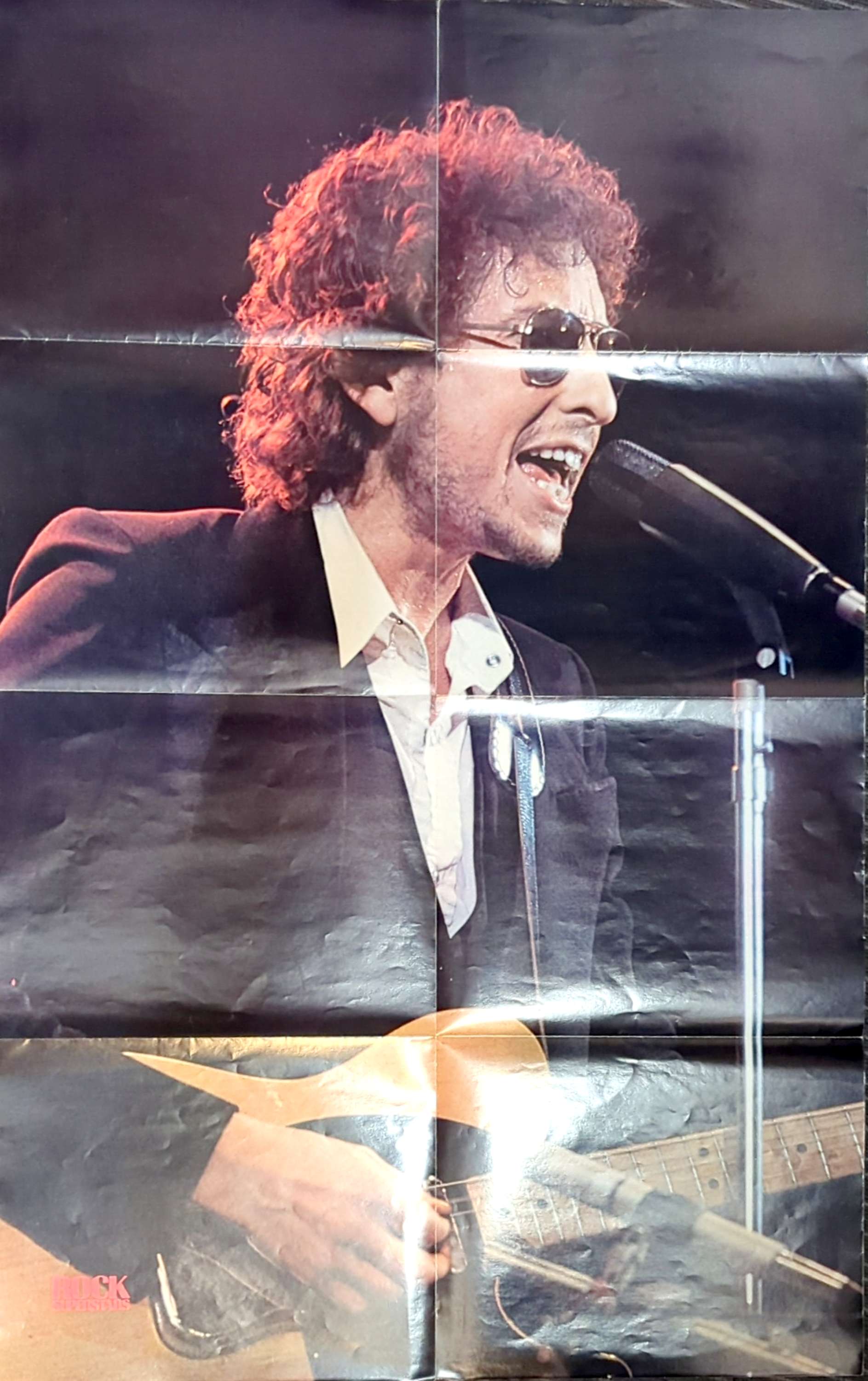 Bob Dylan - Rock Superstars Penthouse Poster Magazine #6