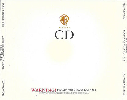 Pretenders - Hold a Candle to This - Promo CD Single