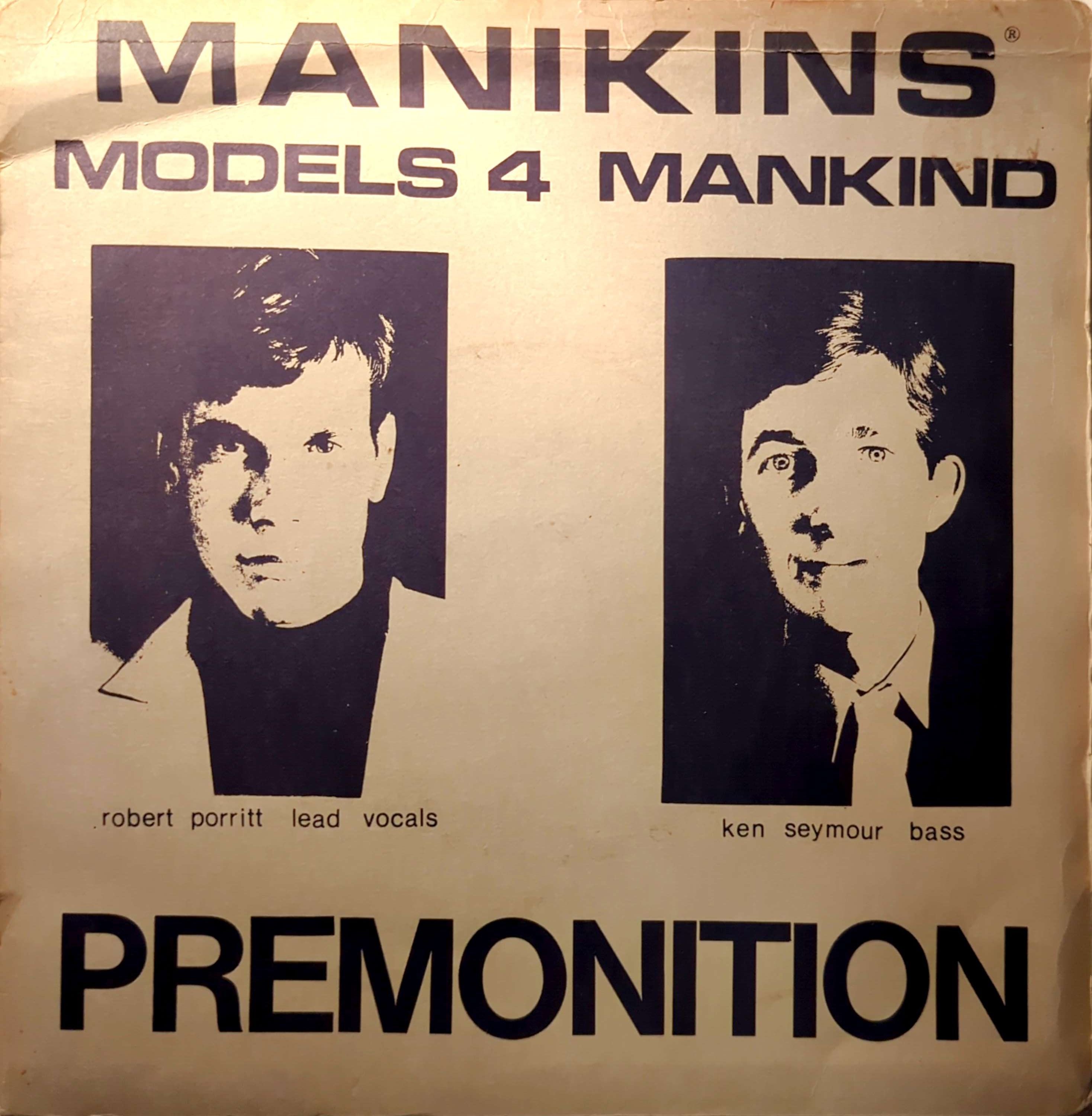 Manikins - Models 4 Mankind Premonition 7" Single Vinyl (Used)