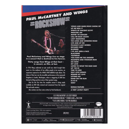 Paul McCartney & Wings - Rockshow DVD With Booklet (Used)