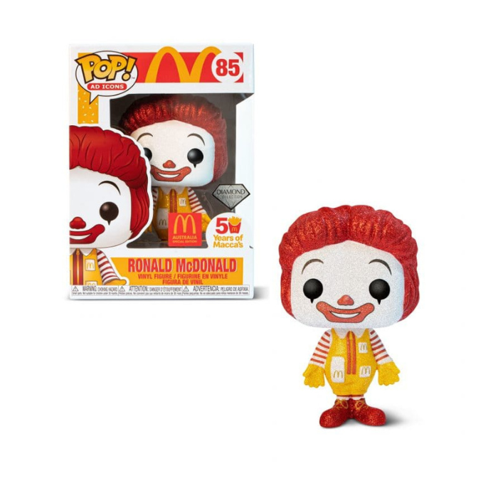 McDonalds - Ronald McDonald Diamond Collection Collectable Pop! Vinyl #85