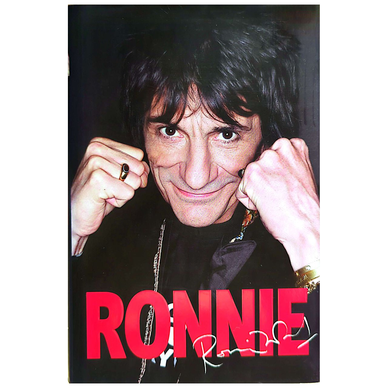 Ronnie Wood - Ronnie: Autobiography Hardcover Book (2007)