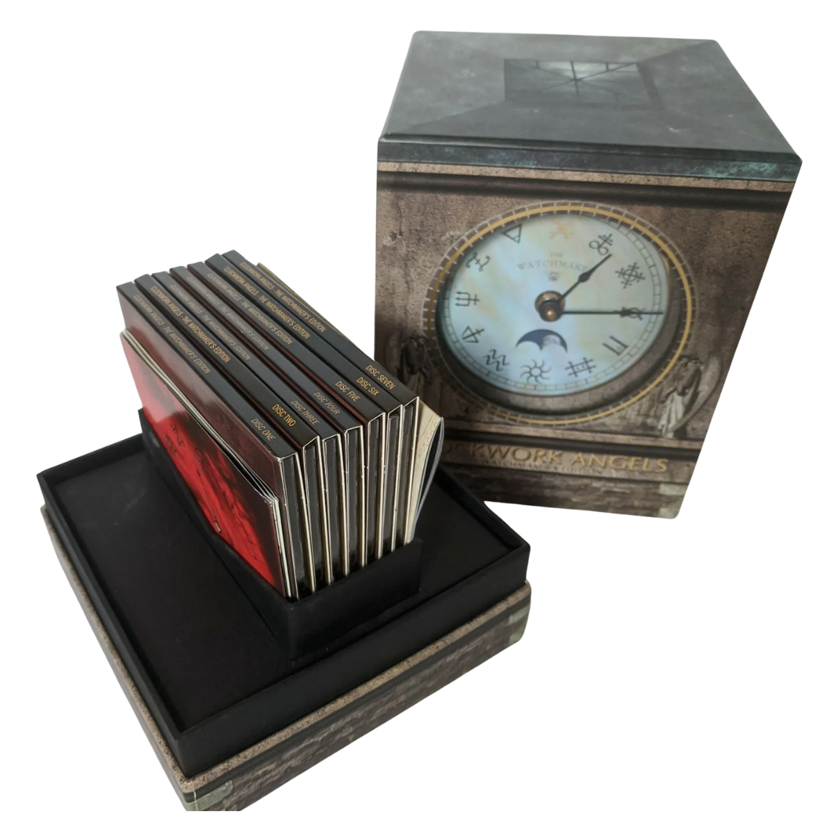 Rush - Clockwork Angels Watchmakers Edition 7CD Audio Book Read by Neil Peart (Used)