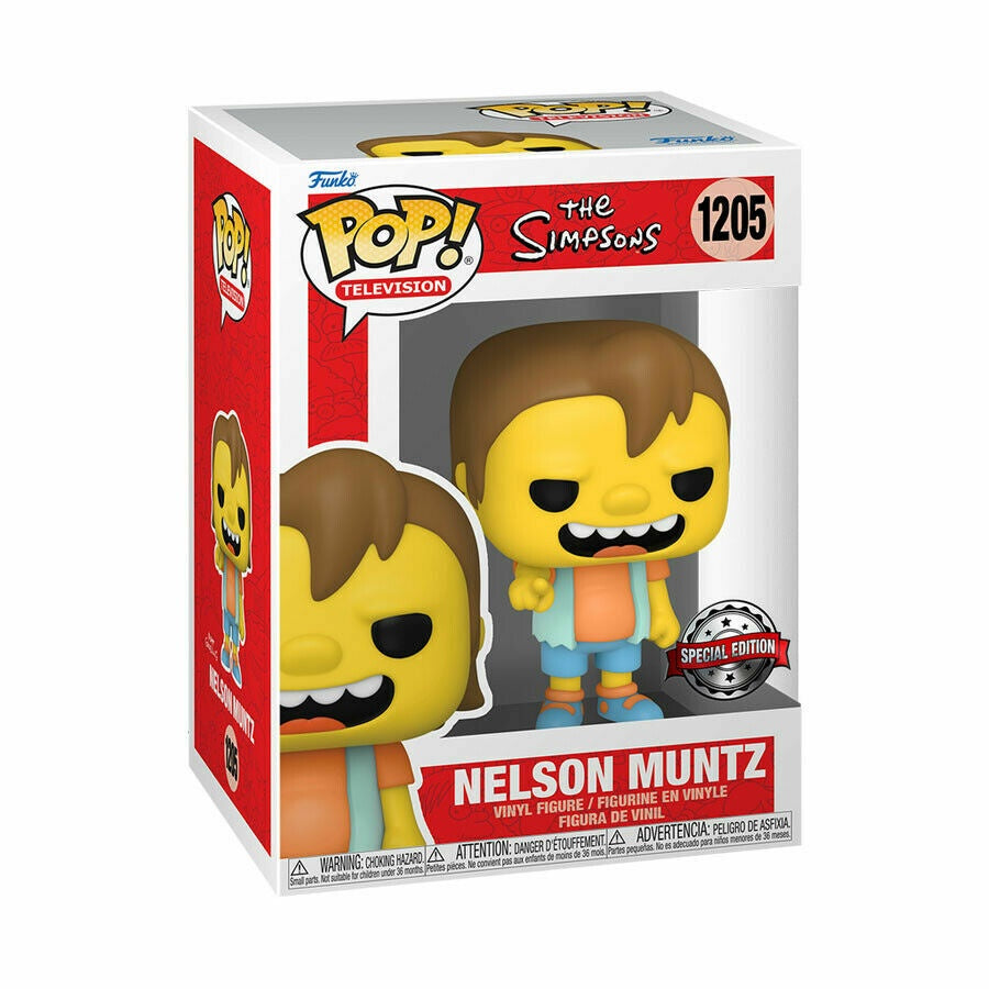 Simpsons - Nelson Muntz US Exclusive Pop! Vinyl #1205
