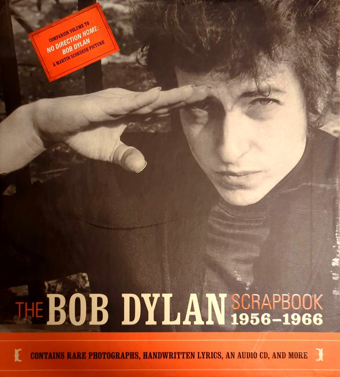 Bob Dylan - The Bob Dylan Scrapbook 1956-1966 Hardcover Book w/CD (2005) (Used)